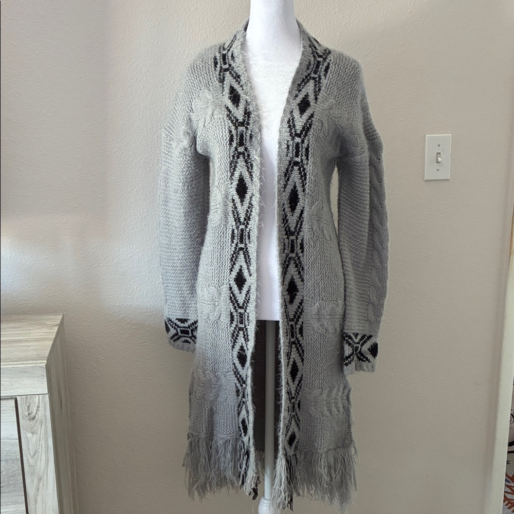 Oceanus knit long sweater